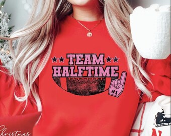 Camisa do time do intervalo, camisa do Travis Kelce Swift, camisa do Football Chiefs, moletom do Taylor and Travis Football