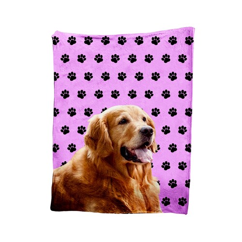 Personalized Pet Dog Blanket / Custom Pet Dog Photo Collage Etsy