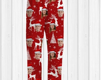 Custom Christmas Pajama Pants, Family Christmas Pajamas, Family Preppy Pajamas Pants, Matching Family Pajamas, Holiday Pajamas, Family PJs
