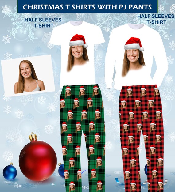 Custom Christmas Pajama Pants,personalized Plaid Pant Pajama