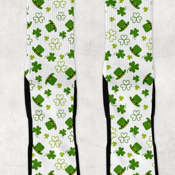 St Patrick Day Socks Etsy