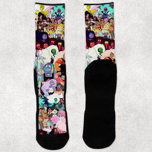 Steven Universe Socks, Unique Socks, Fun Socks, Perfect Gift for Cartoon Lovers