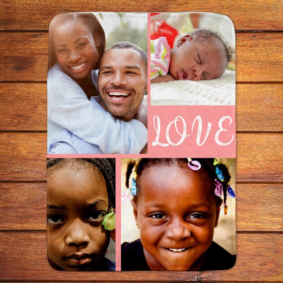 Personalized Love Blanket Family Blanket Custom Baby Blanket Minky Baby Blanket Boy Girl Blanket Baby Gift Photo Blanket valentine Etsy UK