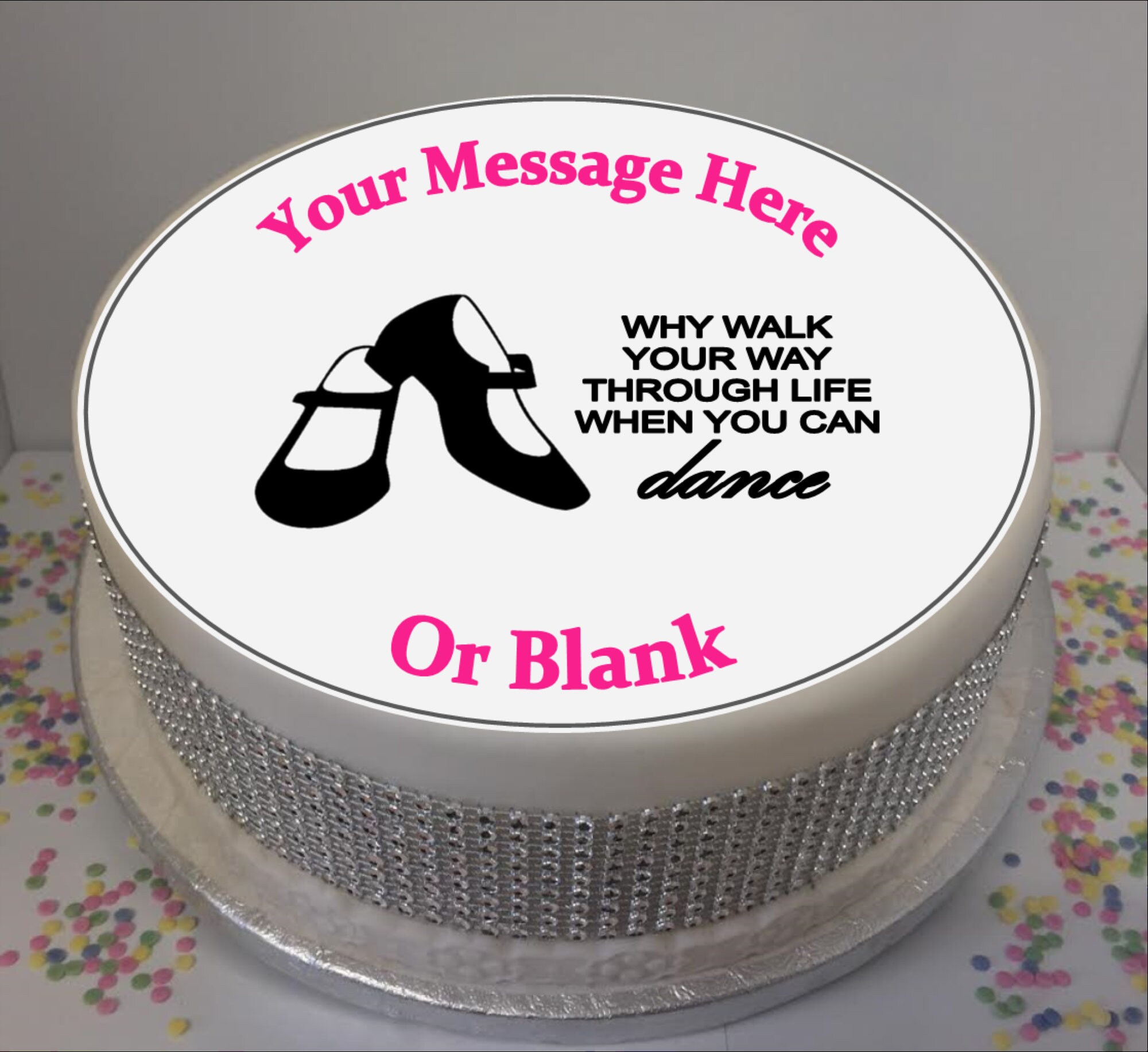 Soooo Let's Dance!!! What a fun Disco Birthday Cake!!!! | Instagram