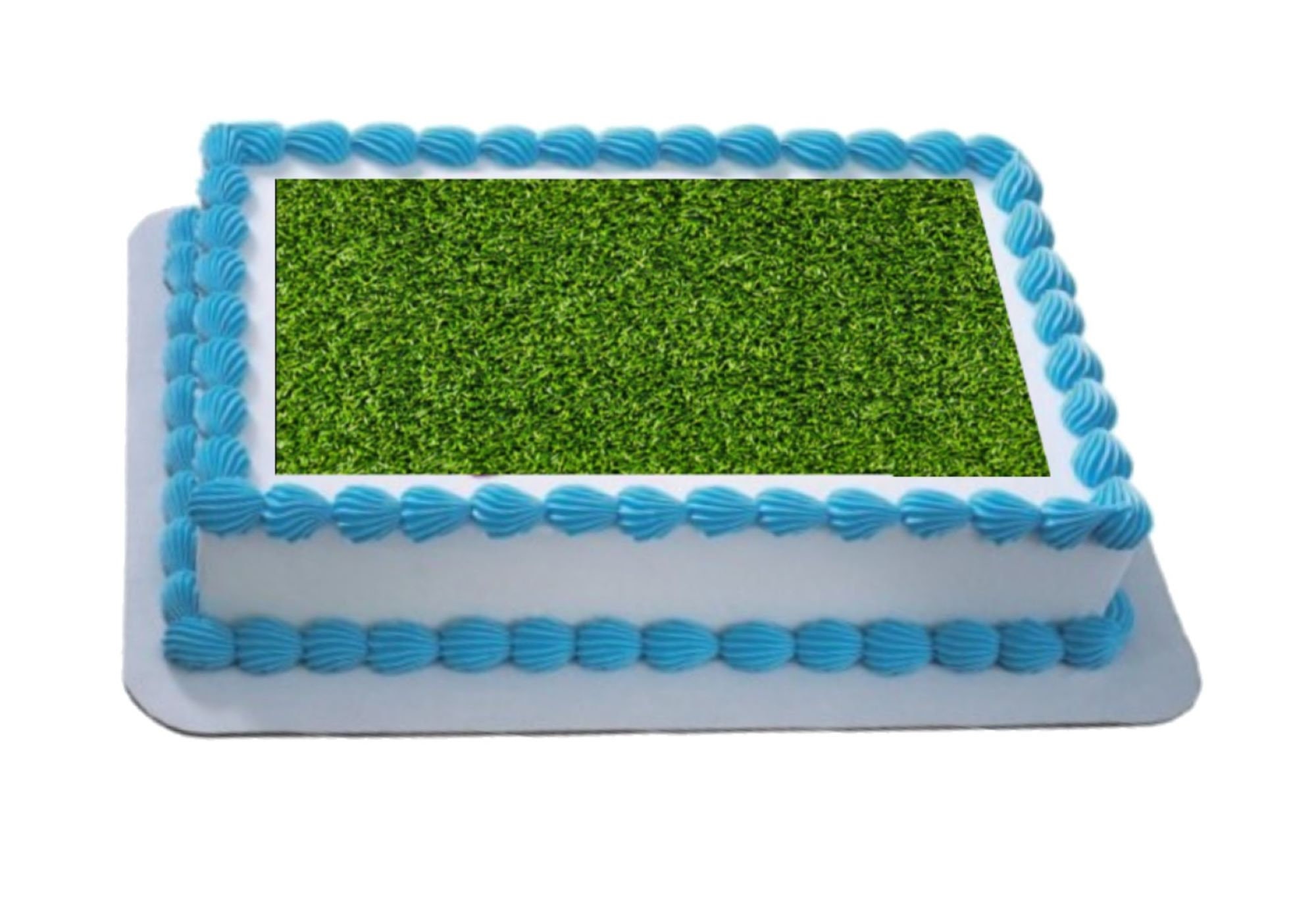 Grass Effect A4 Themed Icing Sheet Etsy