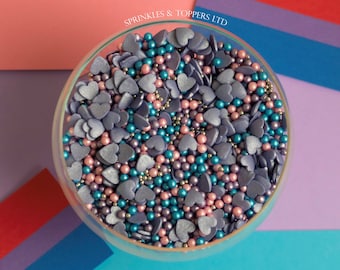 Pride ~ Bisexual Flag Sprinkles Mix