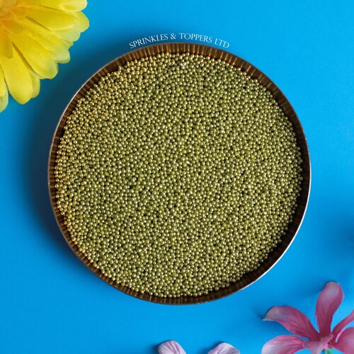 Rose Gold Edible Pearls Fondant Sprinkles Small to Medium Etsy