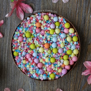 All Summer Long Sprinkles Mix Cupcake Cake Decorations