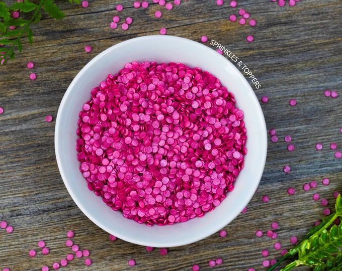 Pink Sprinkle Mix Baby Shower Sprinkles Bridal Shower Sprinkles Girly