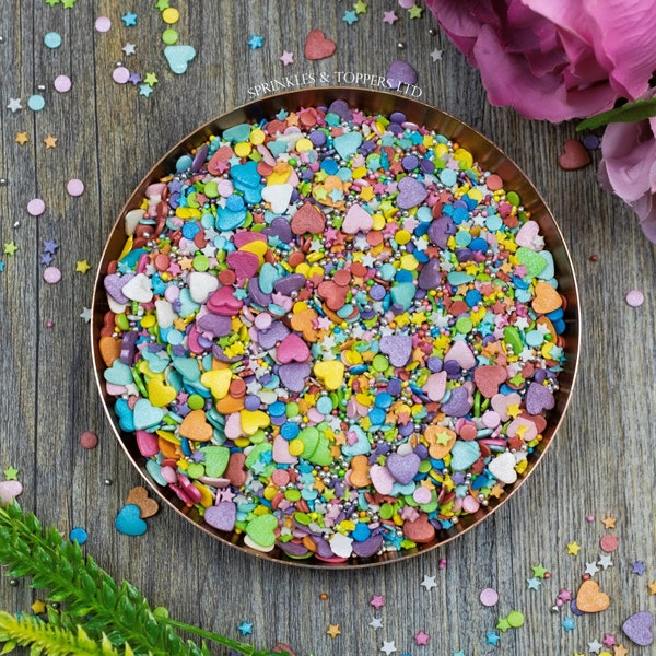 Love & Pride spruzza Mix Cupcake / Decorazioni torta