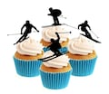 Skier Collection Stand Up Cake Toppers (12 pack) product logo