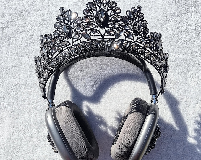 Black Crown Headphones