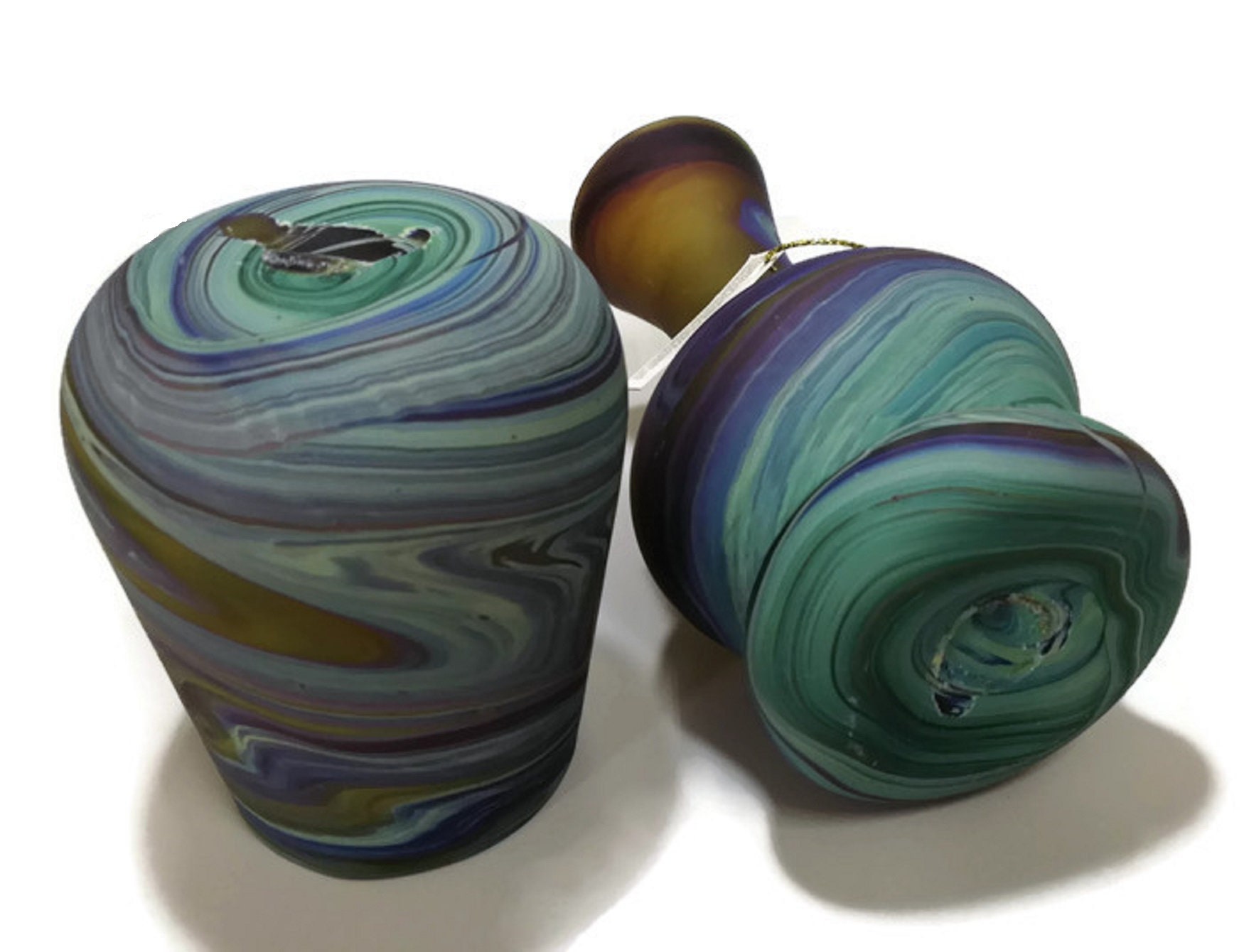 New Phoenician Hebron Blowing Glass Mini VASE & CUP Holy Land Etsy