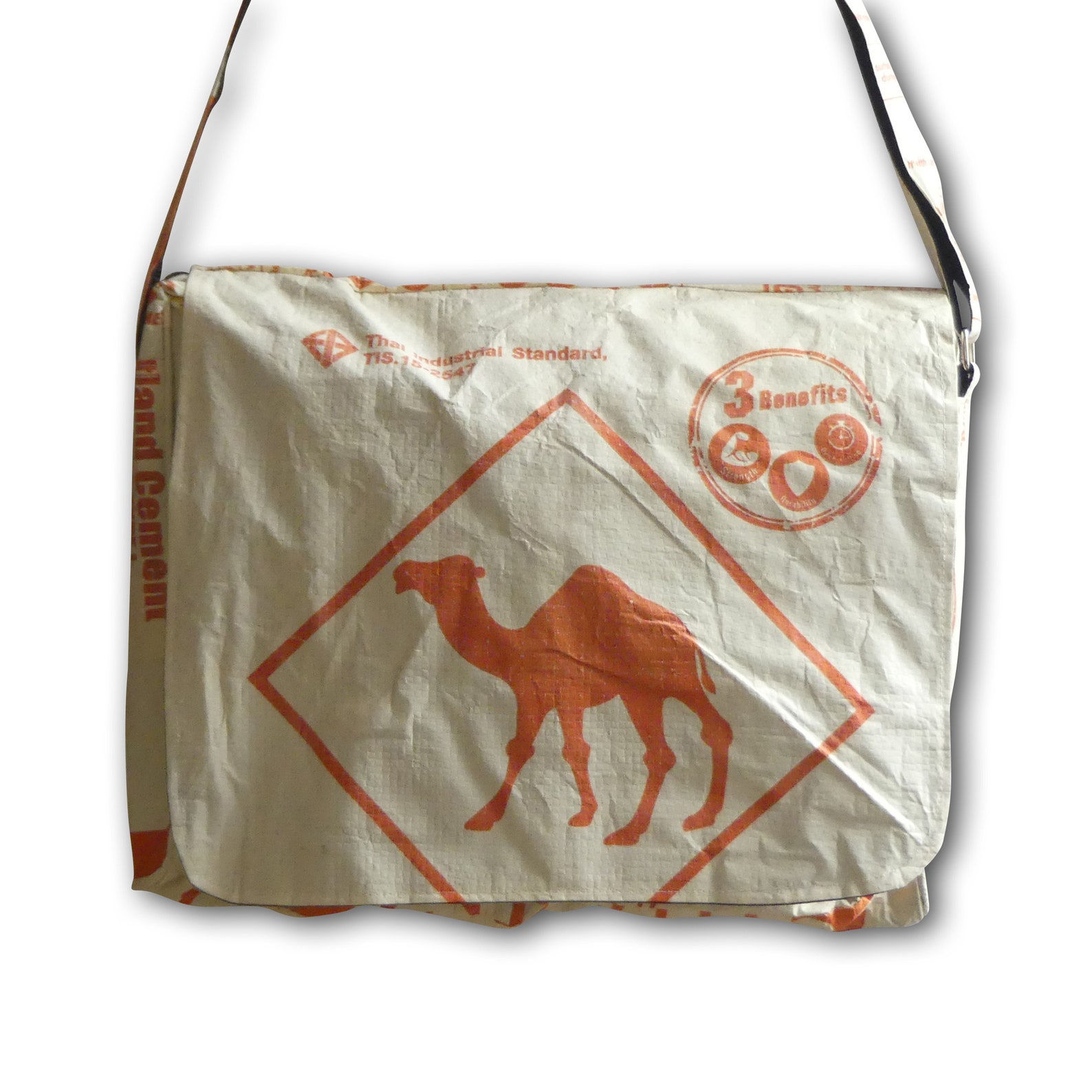 Upcycling Messenger Bag Up Large aus Zementsack Etsy