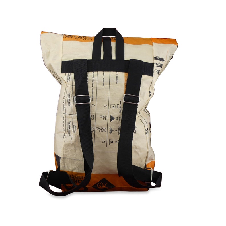 Upcycling Kurier-Rucksack Anak aus Zementsack Bild 10