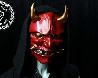 Hannya Oni Noh Mask STL File **DIGITAL DOWNLOAD** for 3d printing
