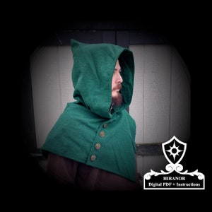 PDF Digital Medieval Hood Pattern