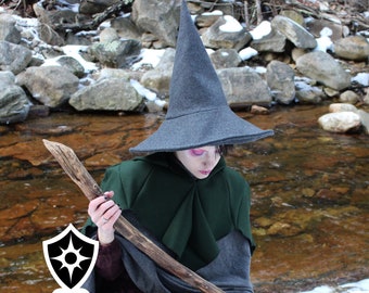 PDF Digital Pattern for Wool Witch Hat