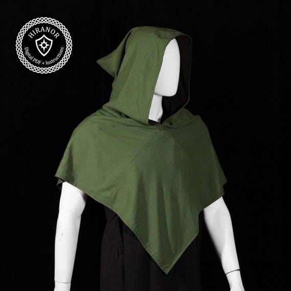 PDF Digital Large Medieval Hood Pattern Skjoldehamn