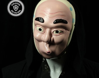 Hyottoko Mask STL File **DIGITAL DOWNLOAD** for 3d printing