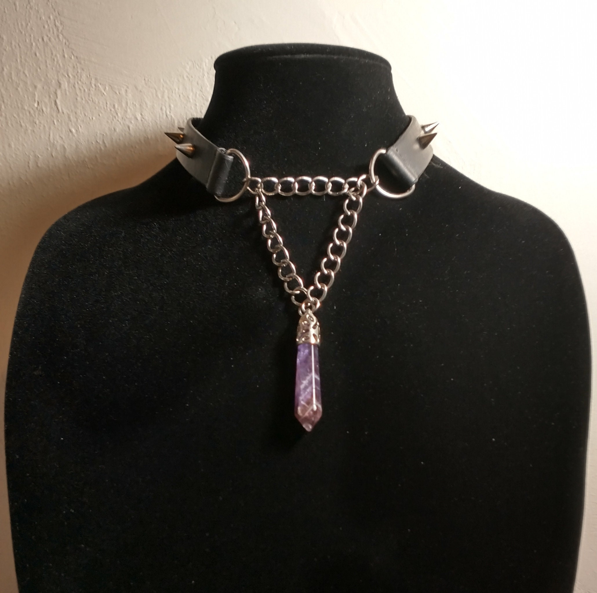 amethyst choker amethyst choker