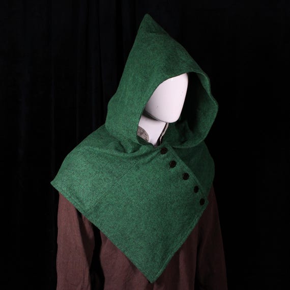 Medieval Cowl Hood Pattern