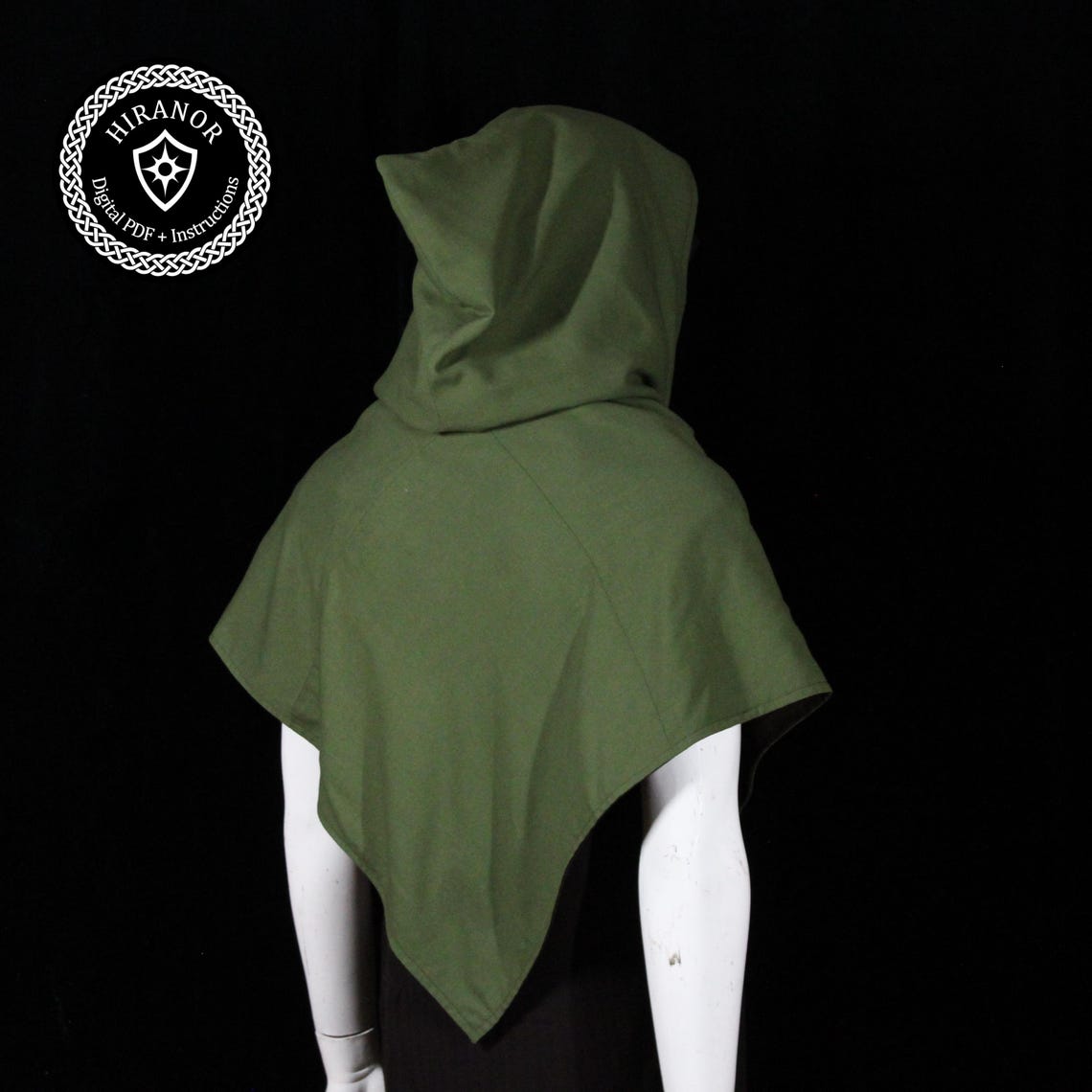 Pattern For Renaissance Hood PDF Digital Reversible Medieval Hood Pattern Skjoldehamn - Etsy