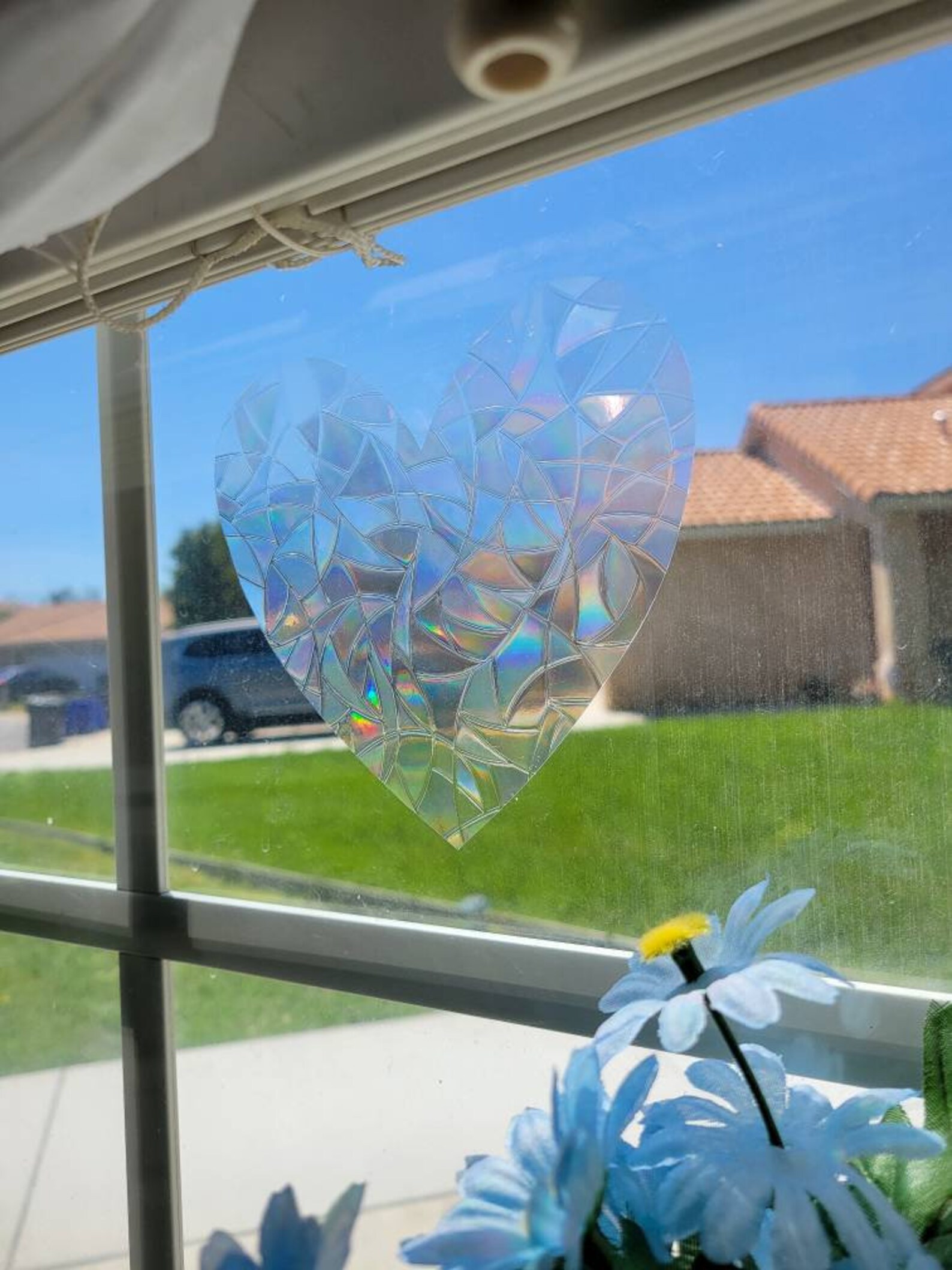 Fun Shaped Sun Catchers Sun Catcher Sticker Window Vinyl Etsy