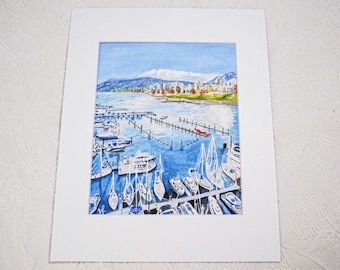 Watercolor Print Vancouver, BC