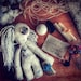 Adopt a poppet! This creepy cute voodoo doll, spell doll is handmade and makes for a perfect witch gift, art doll, witchcraft decor 