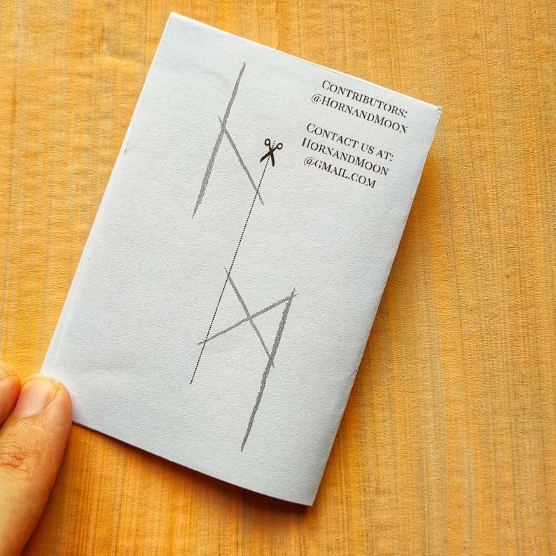 How to Fold a Mini Zine A Mini Zine Mini Zine Volume 4 Etsy Ireland