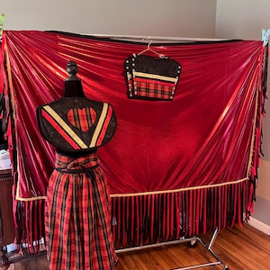 women’s SIZE ADJUSTABLE fancy shawl regalia