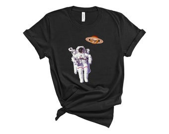 Astronaut Space Glider Graphic Tee