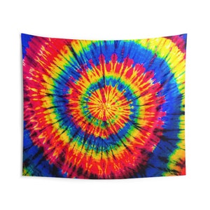 Taste the Rainbow Tie-Dye Wall Tapestry