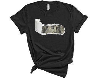 Made of Money T-Shirt - Ripped Money Graphic Tee