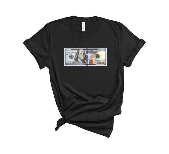 100 Dollar Bill Money T-shirt Regular 
