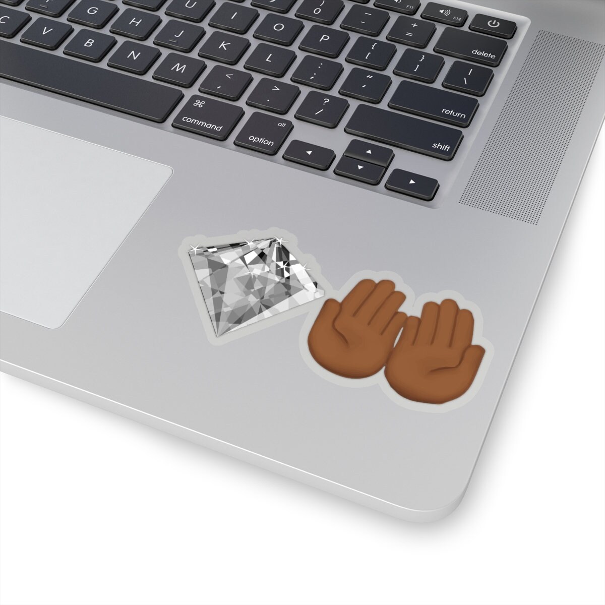 Diamond Hands Emoji Kiss-Cut Sticker - Etsy España