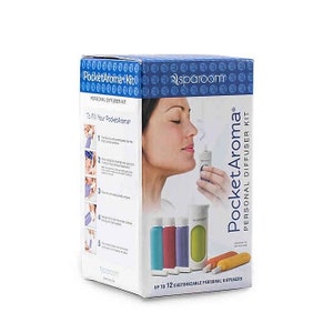 Pocket Essential Oil Mess Free Diffuser Travel Aromatherapy Kit (12/pk) *See Description
