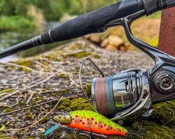 Handcrafted fishing lure 80mm