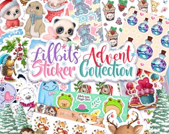 Lillbits Advent Sticker Collection - PRE ORDER
