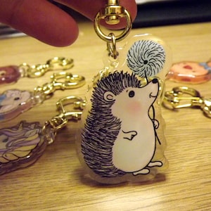 Cute Acrylic Key Chains - Lillbits Key Chains - Henry and friends - key rings