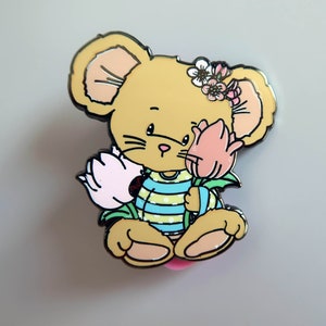 Tulip Hugs Enamel Pin