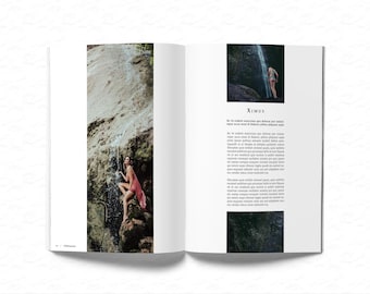 SILHOUETTE 22 pages Magazine layout | A4 Brochure Layout | Photography Magazine Template | InDesign Template | Instant Download