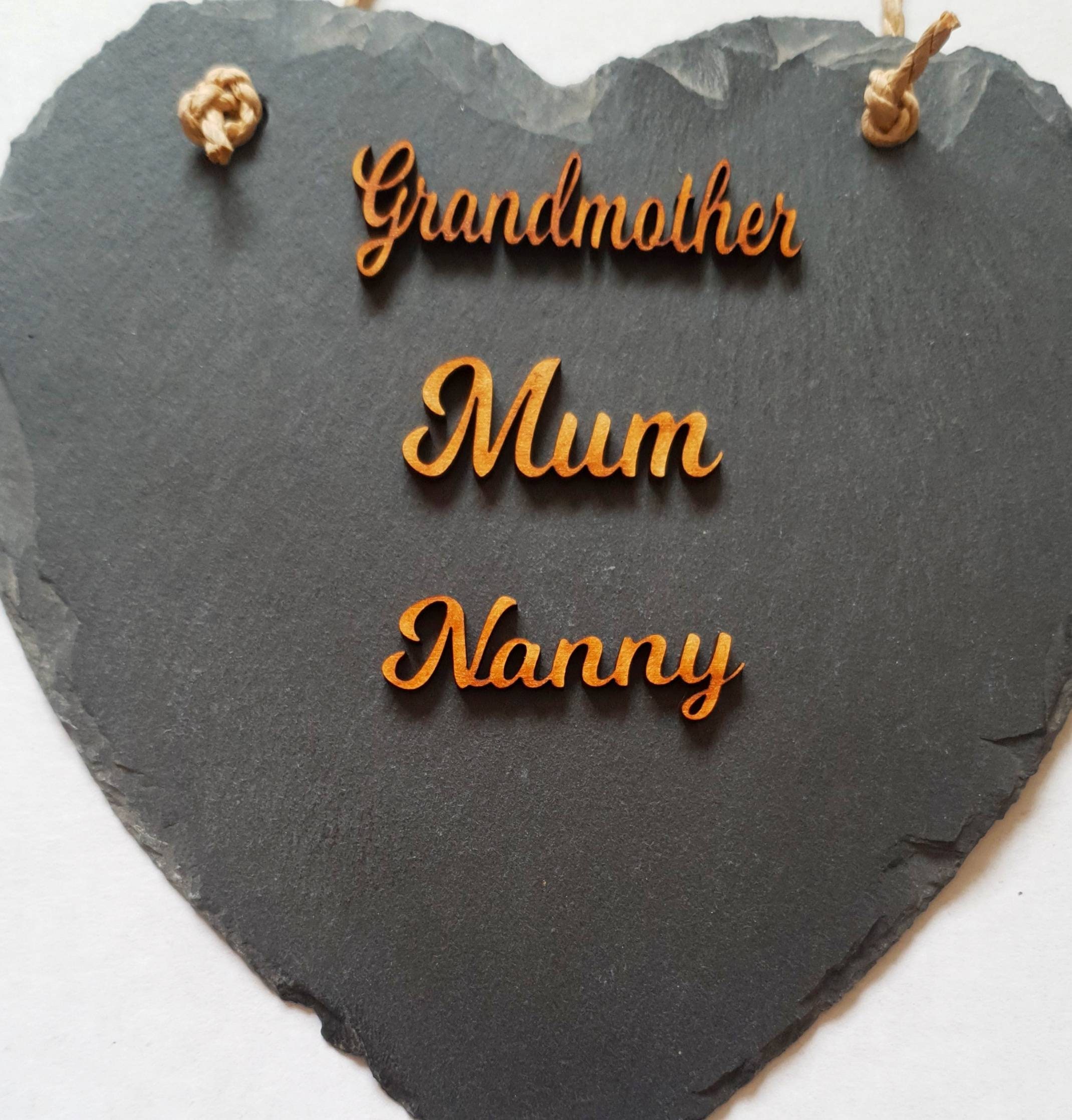 Personalised Christmas Gift for Grandma Mum/nanny Pebble Art | Etsy UK