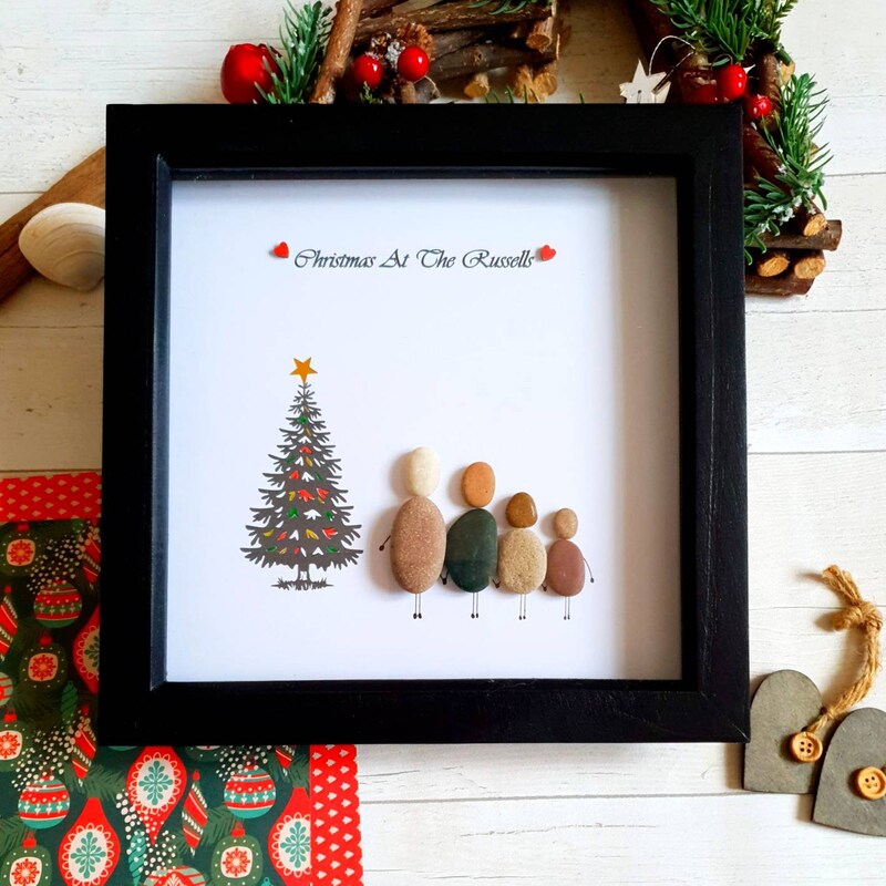 Pebble Art Christmas Etsy