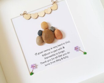 „Nanny Never Forget I Love You“ Acryl-Plakette Mit Schmetterling - Geschenk Für Die Beste Kinderbetreuung