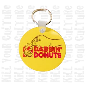 Dabbin Donuts Keychain