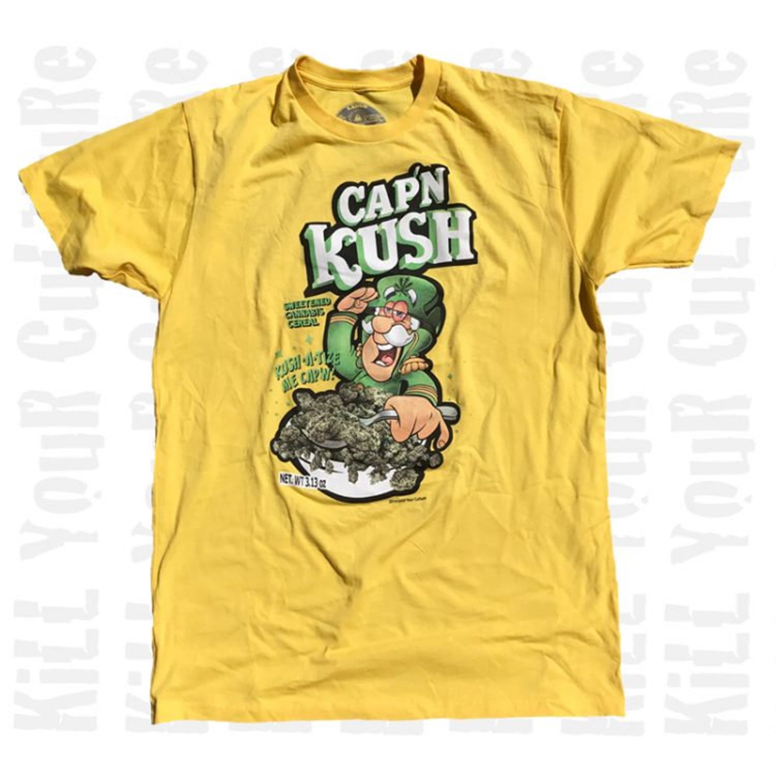 Capn Kush Cotton Softee Kill Your Culture Etsy