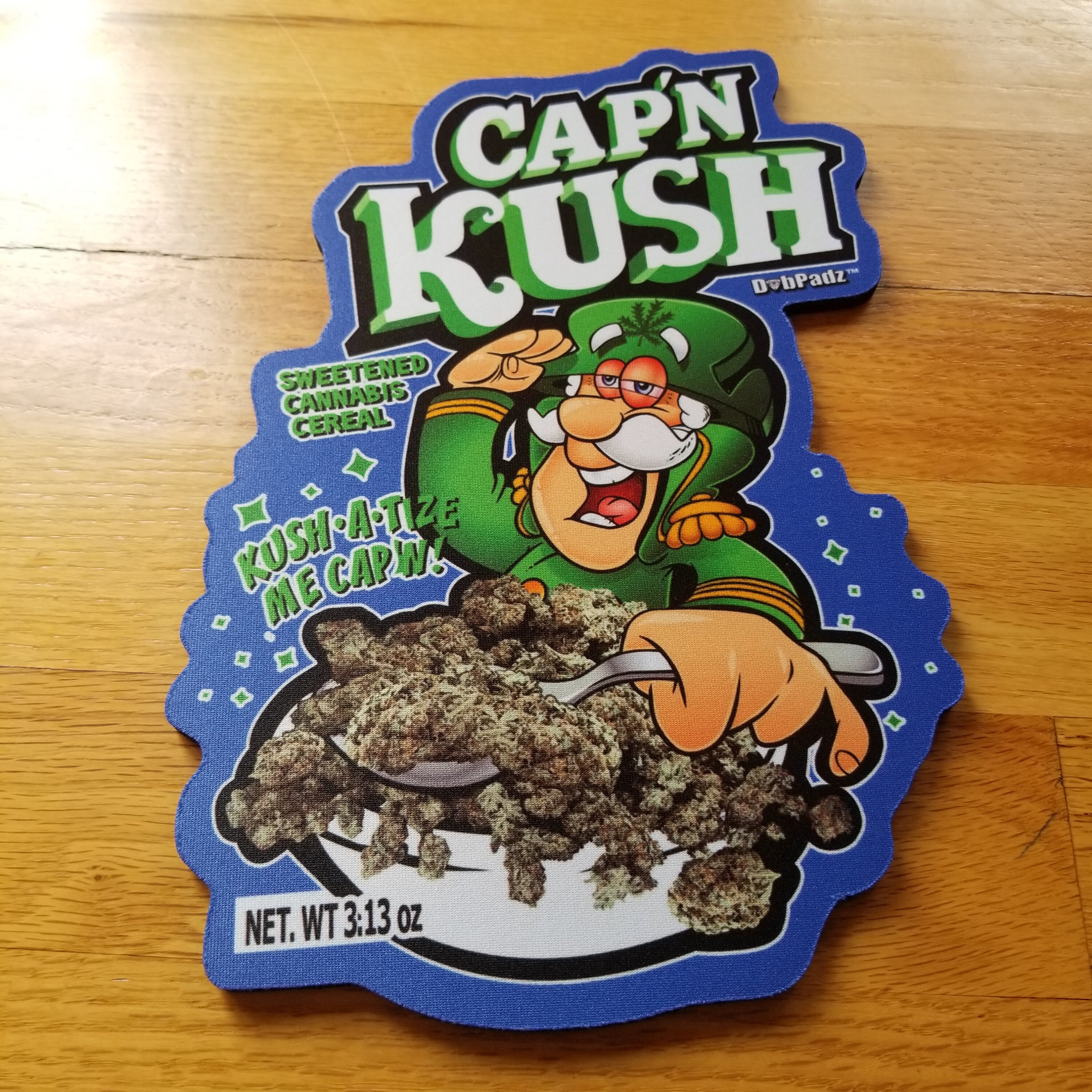 Cap N Kush 10 Die Cut Dabpadz Etsy