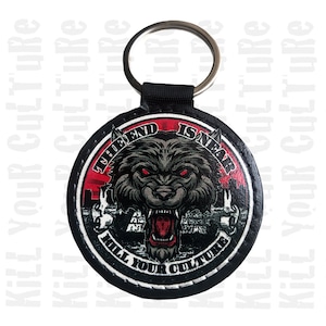KYC Wolf Key Chain